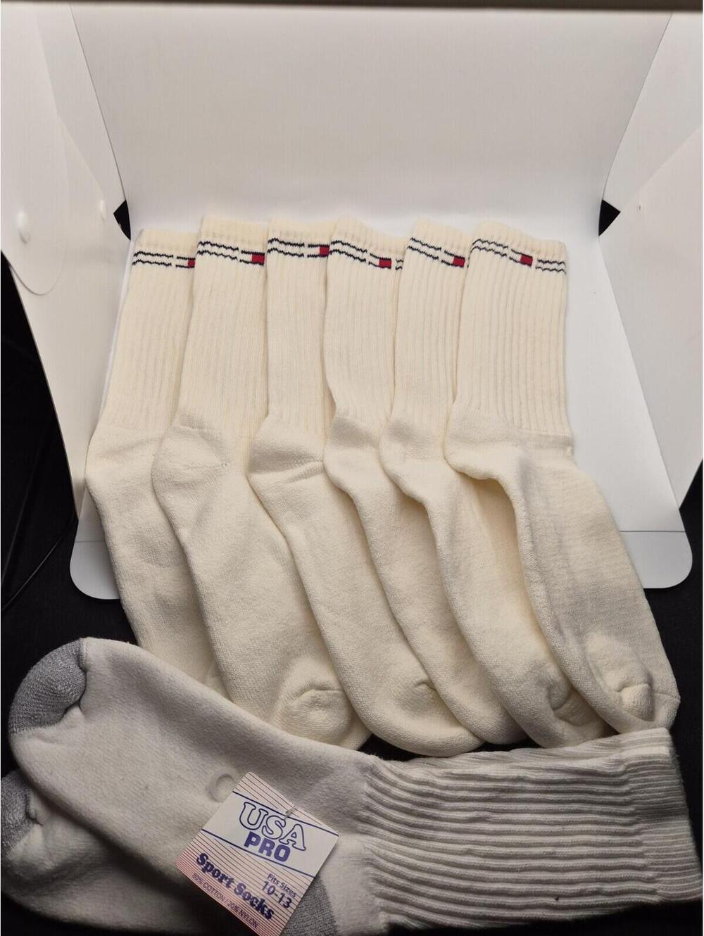 4 Pairs Of Vintage Tommy Hilfiger Socks And Usa Pro